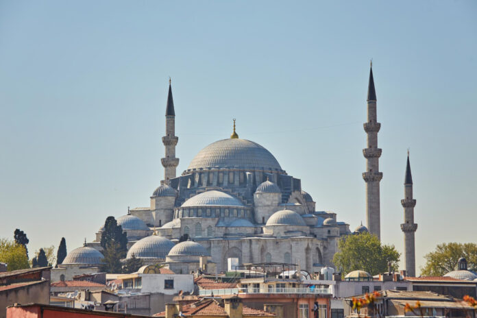beautiful suleymaniye camii istanbul